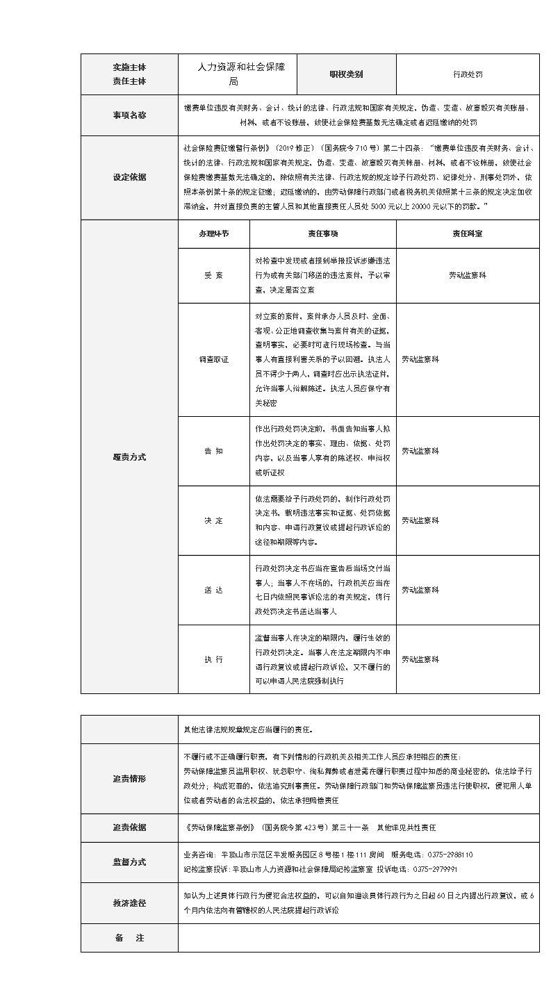9缴费单位违反有关财务、会计、统计的法律、行政法规和国家有关规定，伪造、变造、故意毁灭有关账册、材料，或者不设账册，致使社会保险费基数无法确定或者迟延缴纳的处罚_01.jpg